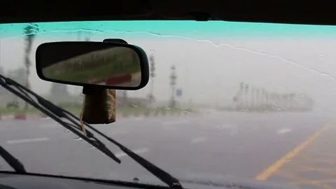 Need to buy wipers on the car Stock Footage 78257309