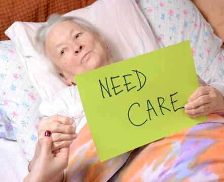 Need care 库存照片