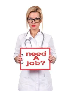 Need a job Foto stock
