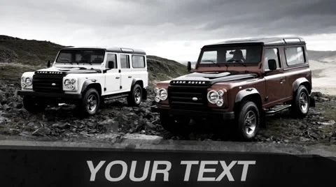 Need for Speed Text Template Slides After Effects stock