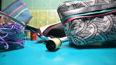 Needed for handmade hobby tailoring 動画素材 128988114