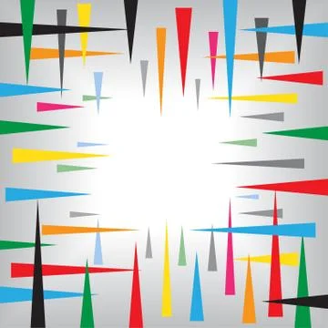 Needle abstract background Stock Illustration