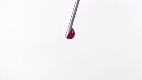 Needle and blood Video stock 171654982