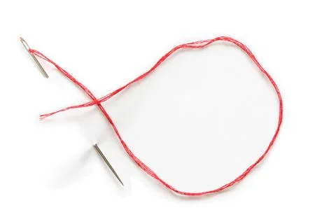 Needle and thread Stock Photos