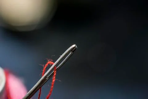Needle and Thread Stock Photos