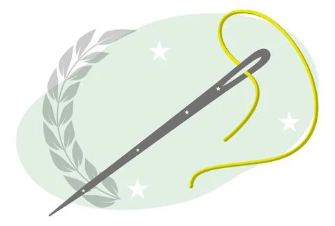 Needle Concept Illustration Stock Illustration