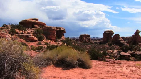 The Needle District Panning HD Video stock 40713357