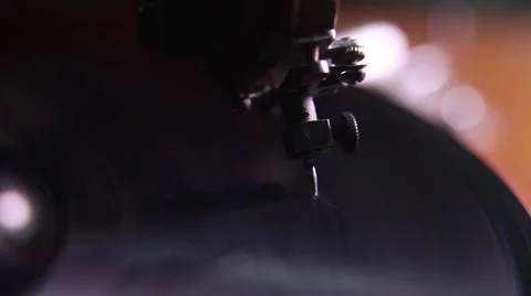 Needle of the gramophone Stock Footage 50408780