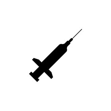 Needle icon vector Stock Illustration