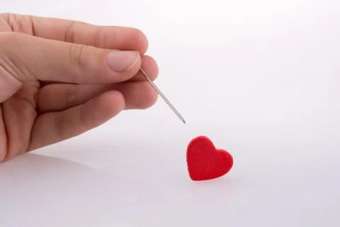 Needle pointing needle Stockfoto's