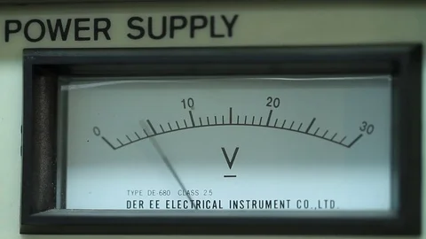 Needle reading power supply Stock Footage 77046548