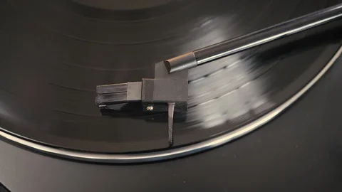 Needle on a record. Stock Footage 88692304