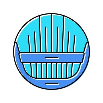 Needle set color icon vector illustration 库存插图