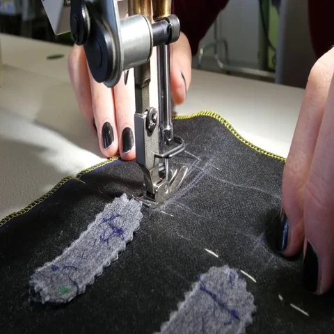 Needle of the sewing machine Stock-Footage 69447740