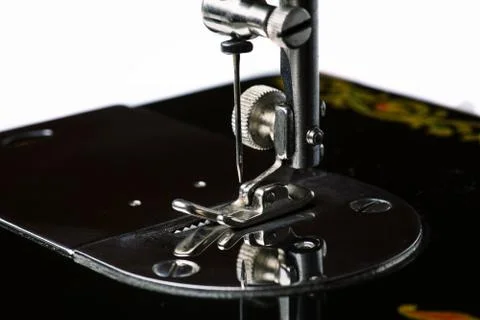 Needle of the sewing machine Stock Photos