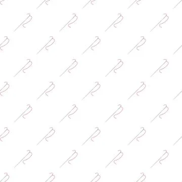 Needle with thread pattern 스톡 일러스트