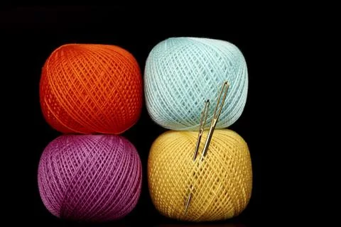 Needle thread 写真素材