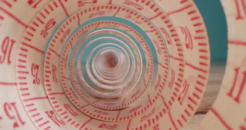 Needle, threads,measuring tape,spools of colored threads are visible in frame Stock Footage 274238881