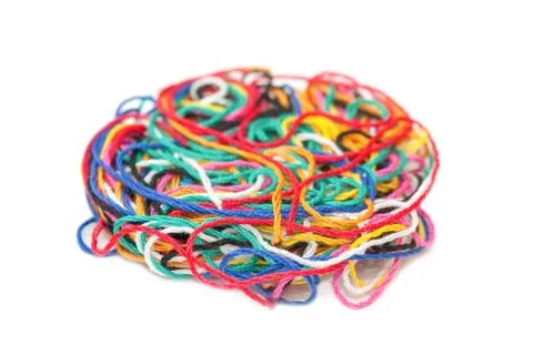 Needlecraft thread Stock Photos