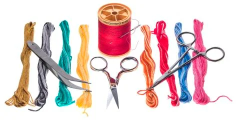 Needlepoint Set Stock Photos