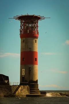 Needles Lighthouse Stock Photos