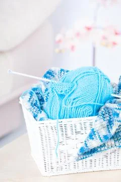 Needlework accessories Stock Photos