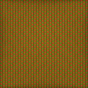 Needlework Background, Red Green Pattern. EPS 10 스톡 일러스트