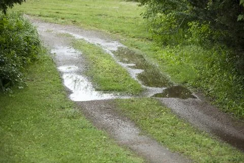 Needs Paving. Stock Photos