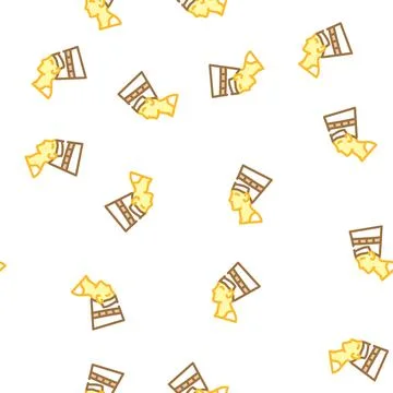 Nefertiti egypt queen vector seamless pattern イラスト素材