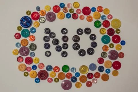 Negative answer. Stock Photos