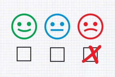 Negative feedback Stock Illustration