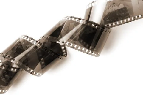 Negative film isolated 写真素材