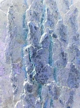 Negative image - Spruce tree bark |Natural wallpaper pattern | Brown and green 写真素材