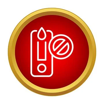 Negative rapid antigen test vector icon showing health safety Stock Illustration