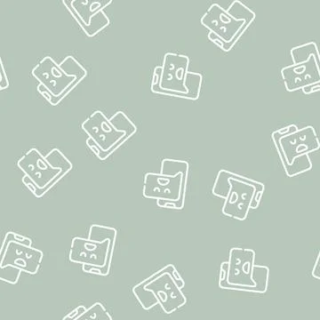 Negative review line icon vector isolated illustration Illustrazione stock