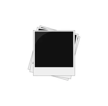 Negatives photo Illustrazione stock