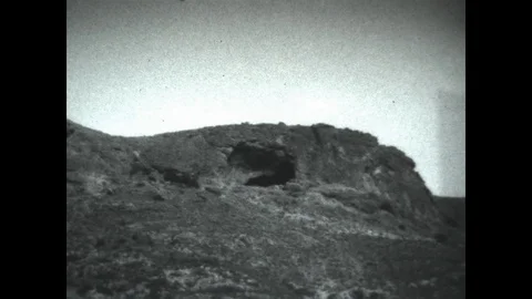 Negev and Caves Stock Footage 89706661