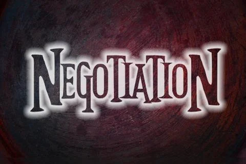 Negotiation concep Stock Illustration