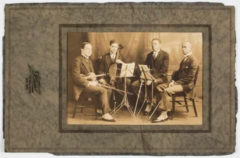 The Negro String Quartet Foto stock