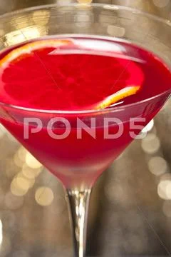 Negroni cocktail Stock Photos