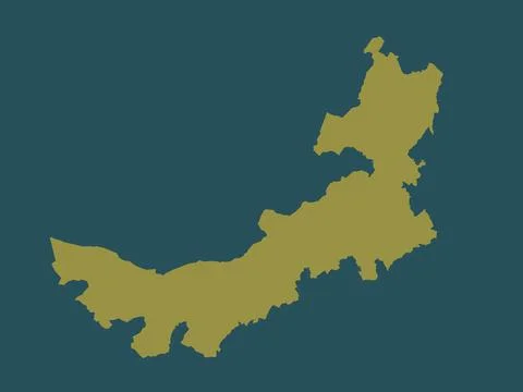 Nei Mongol, China. Solid color shape 스톡 일러스트