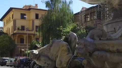 Neighborhood Coppedè, rome Stock Footage 77313573