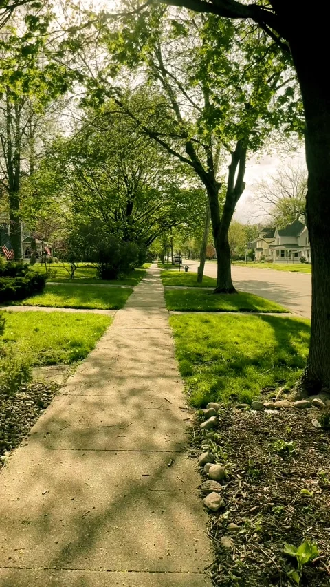 Neighborhood Stock Footage 279520895