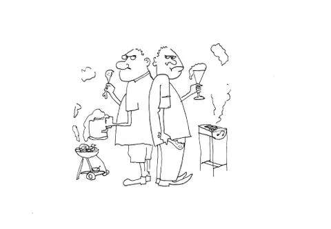 Neighbors Stock Illustration