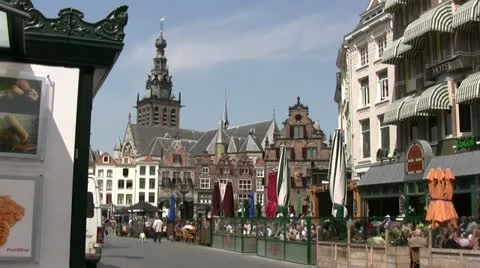 Neijmegan Square Stockbeeldmateriaal 14273411