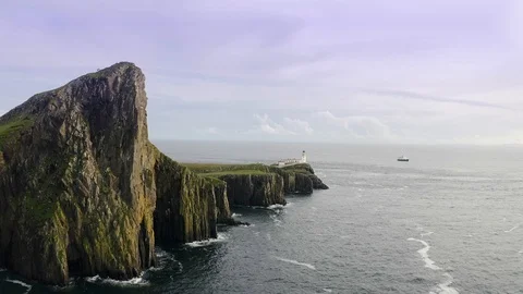 Neist point lighthouse Stockbeeldmateriaal 122249166