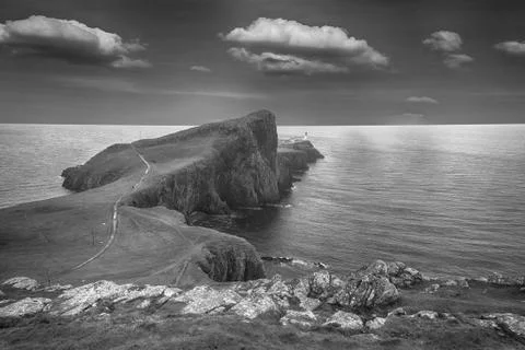 Neist Point Lighthouse Stock Photos
