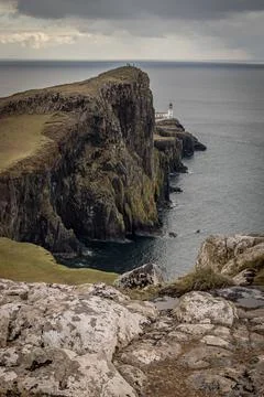 Neist Point Lighthouse Stock Photos