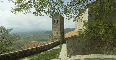 Nekresi Monastery, Georgia Stock Footage 75837192