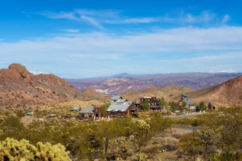 Nelson ghost town located in the El Dorado Canyon near Las Vegas, Nevada Stock-Fotos
